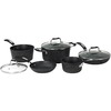 The Rock By Starfrit THE ROCK 8pc Cookware Set with Bakelite Handles 030930-001-0000